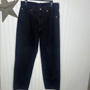 Levi's Men's Relaxed Black Jeans Size 33X31